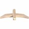 Ekena Millwork Bellingham Smooth Timber Gable Bracket, Douglas Fir, 36"W x 15"H x 3 1/2"D x 3 1/2"F, 10/12 Pitch GBW036X15X0404BEL00SDF - alternate 3